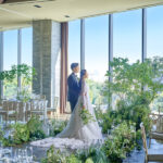 【日曜限定＊当館人気No.1】スカイツリー望む絶景チャペル×豪華コース試食